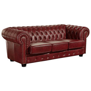 Max Winzer CHESTERFIELD-SOFA Rot