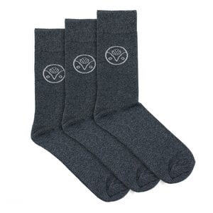 VW Bulli Socken 3er Pack - Gr. 43-46 anthrazit