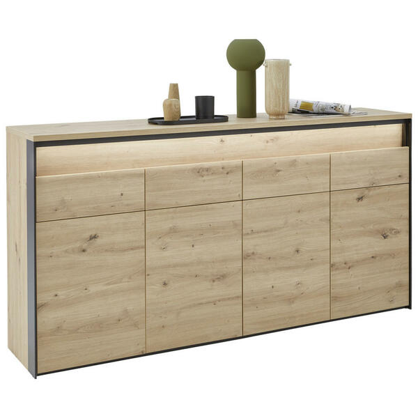 Bild 1 von Voleo SIDEBOARD Schwarz Eiche Artisan