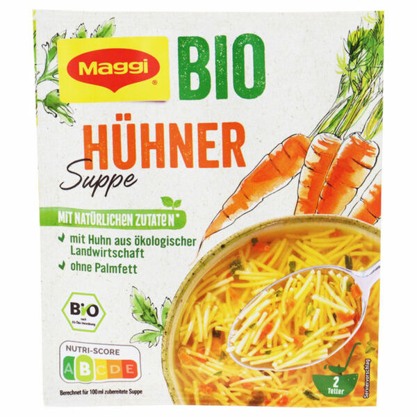 Bild 1 von Maggi 2 x BIO Hühnersuppe