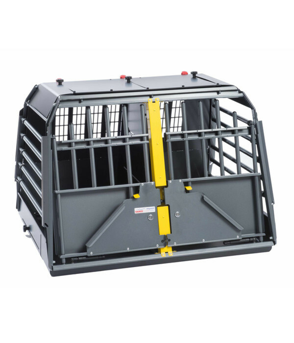 Bild 1 von kleinmetall® Hundetransportbox VarioCage Doppelbox XL, ca. B99/H71,5/T81-103 cm