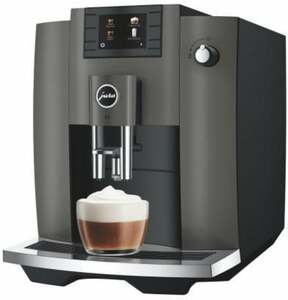 E6 Kaffeevollautomat 15 bar 1,9 l 280 g AutoClean (Dark Inox (EC)) (Schwarz, Edelstahl)