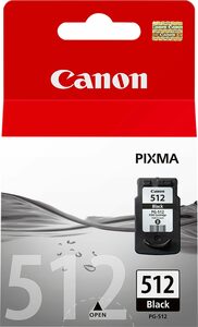 Canon »PG-512 -969B001-« Tintenpatrone (original Druckerpatrone 512 schwarz)
