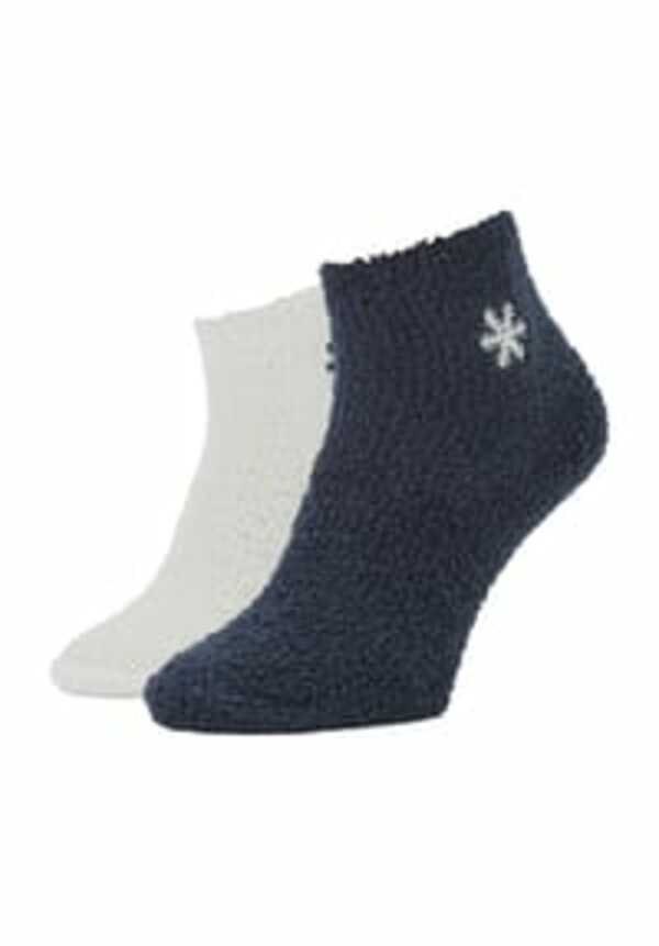 Bild 1 von MANGUUN Kurzsocken "Cosy Socks", 2er-Pack, winterliche Stickerei, für Damen