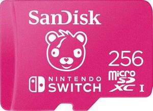 Sandisk »microSDXC™-Karte für Nintendo Switch™ Fortnite Edition« Speicherkarte (256 GB, 100 MB/s Lesegeschwindigkeit)
