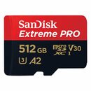 Bild 2 von Sandisk »microSDXC Extreme PRO« Speicherkarte (512 GB, Video Speed Class 30 (V30), 200 MB/s Lesegeschwindigkeit)