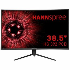 Hannspree HG392PCB(HSG1449) Curved-Gaming-LED-Monitor (97,8 cm/38,5 ", 2560 x 1440 px, WQHD, 1 ms Reaktionszeit, 165 Hz, VA LED)