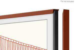 Abgeschrägt Terracotta Rahmen 55 Zoll für The Frame (2021)