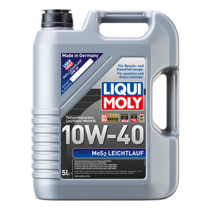 Liqui Moly Mos2 Leichtlauf 10W-40 Motoröl , 5 Liter