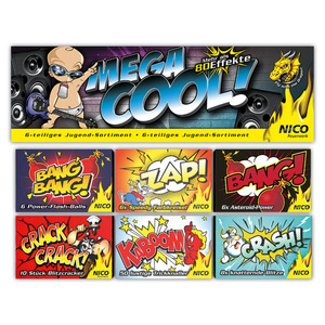 Nico Feuerwerk Mega Cool 6-teilig