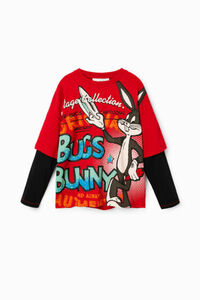 Shirt doppelte Ärmel Bugs Bunny