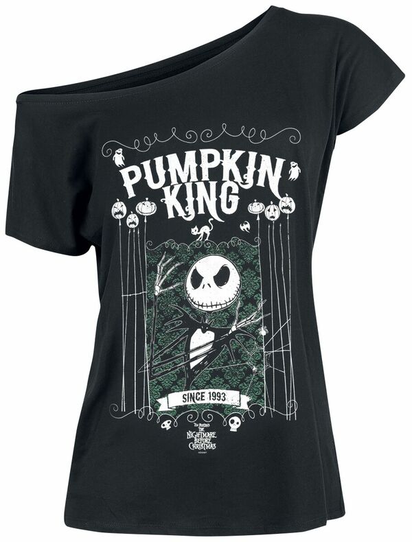 Bild 1 von The Nightmare Before Christmas Jack Skellington - Pumpkin King T-Shirt schwarz