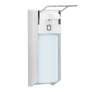 METRO Professional Wandspender, Aluminium/ ABS Kunststoff, 22.7 x 9.5 x 30 cm, 950 ml, weiß