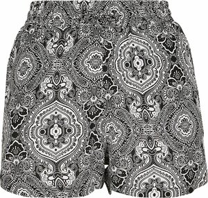 Urban Classics Damen Ladies AOP Viscose Resort Shorts in Größe S. Farbe: Bandanan
