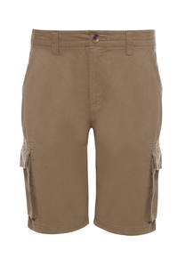 Threadbare Bute Cargo Shorts in Größe W 38. Farbe: Camel