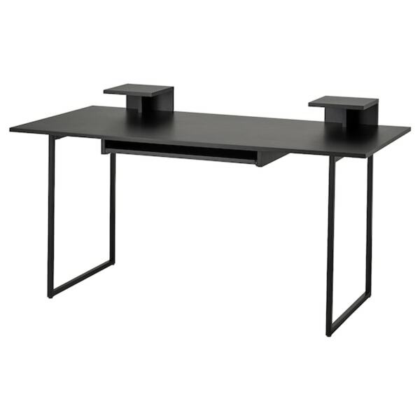 Bild 1 von OBEGRÄNSAD  Schreibtisch, schwarz