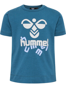 Hummel hmlDREAM T-SHIRT SS, T-Shirts & Tops in Größe 104. Farbe: Blue coral