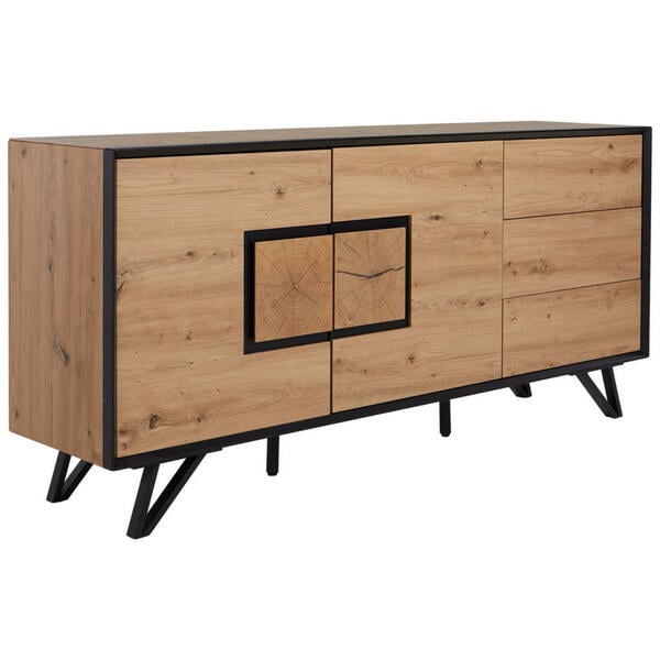 Bild 1 von Xora SIDEBOARD Schwarz Eiche