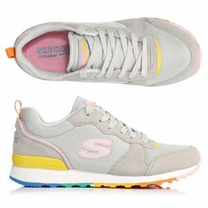 SKECHERS Damen-Sneaker Originals OG 85 Walking Rainbow Materialmix