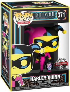Harley Quinn Harley Quinn (Black Light) Vinyl Figur 371 Funko Pop! multicolor