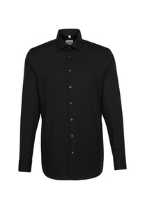 Seidensticker Business Hemd Slim, Elegant in Größe 39. Farbe: Black