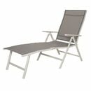 Bild 1 von GREEN LOUNGE Sonnenliege Aluminium-Rahmen 2x2 Textilen ca. 60x138x99cm