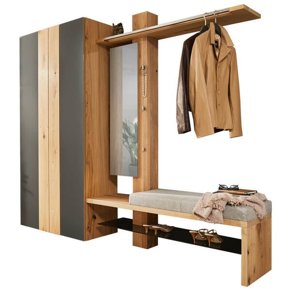 Bild 1 von Voglauer GARDEROBE Grau Wildeiche