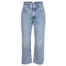 Bild 1 von Damen Highwaisted Jeans mit Abnutzungsdetails