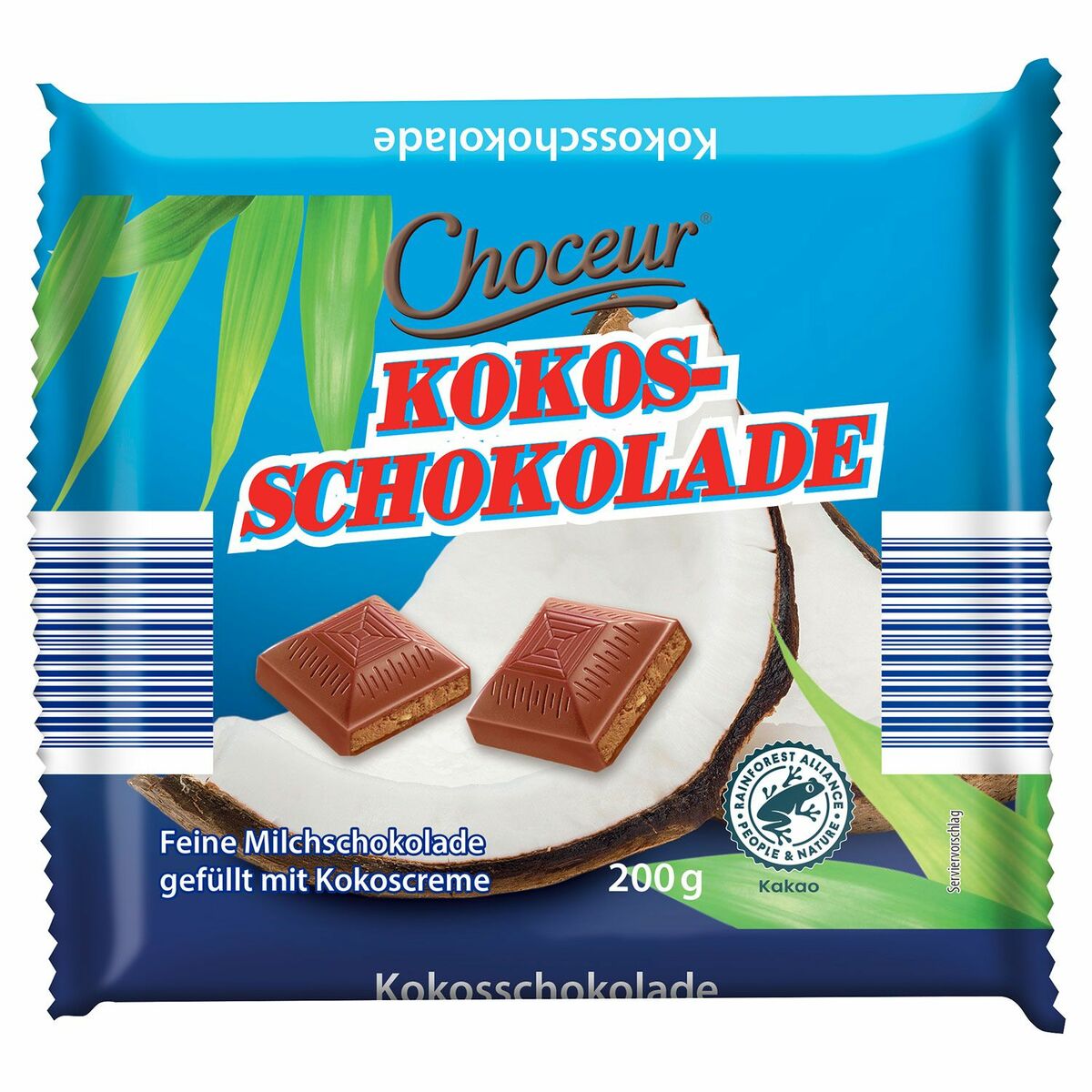 Bild 1 von CHOCEUR Kokosschokolade 200 g