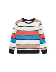 TOM TAILOR - Mini Boys Sweatshirt im Streifenlook