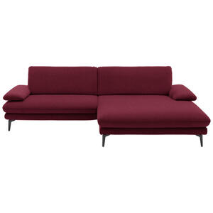 Dieter Knoll ECKSOFA Rot Bordeaux