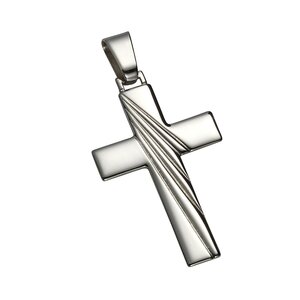 Vivance Kettenanhänger "925/- Sterling Silber Kreuz", Anhänger