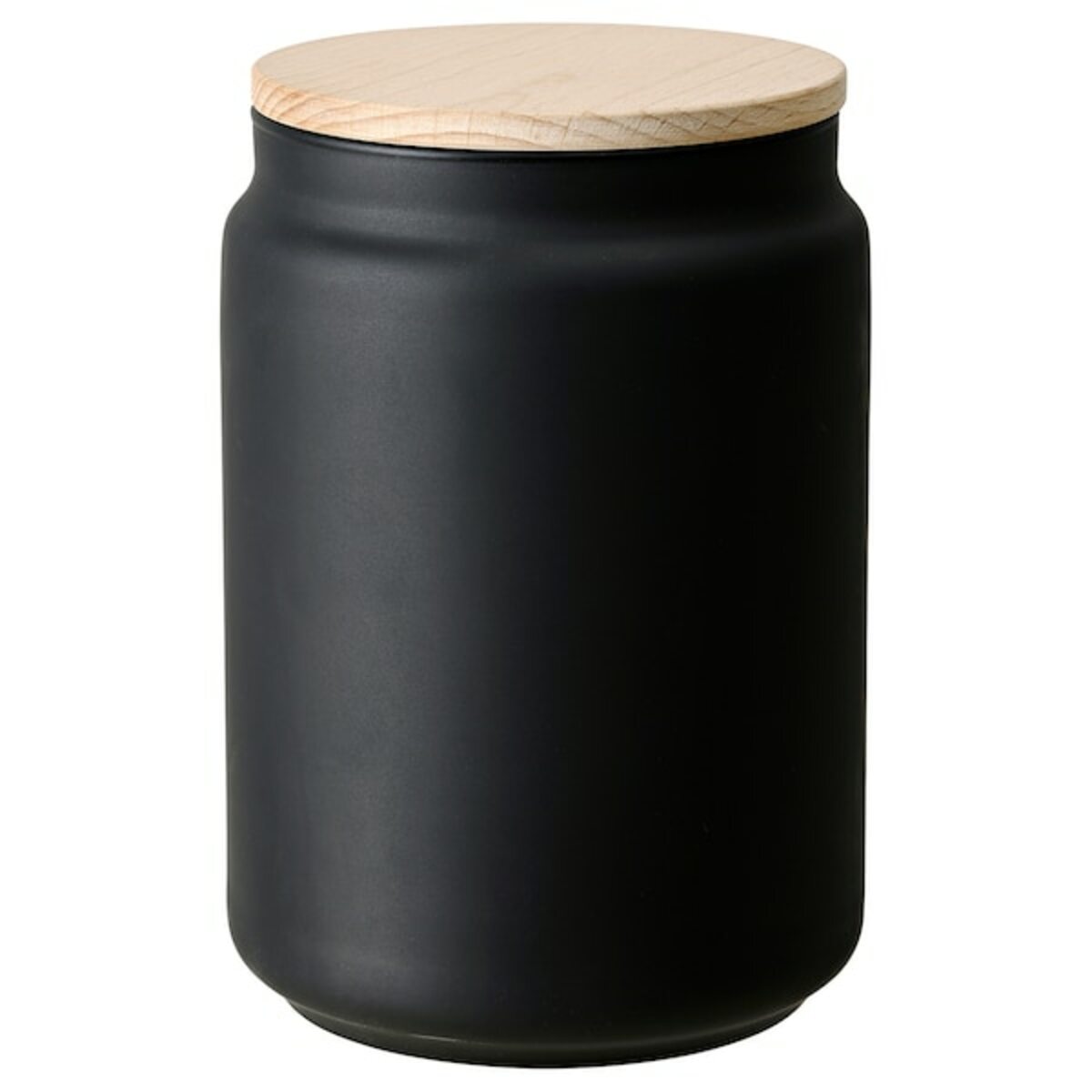 Bild 1 von ALUNROT  Duftkerze im Glas mit Deckel, süßes Heu/schwarz