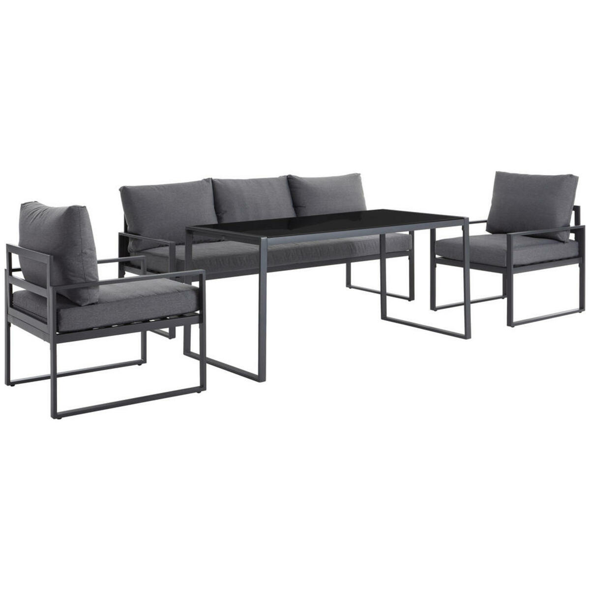 Ambia Garden LOUNGEGARNITUR Anthrazit Grau Schwarz von XXXLutz für 449