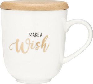 IDEENWELT Geschenktasse "Make a wish"