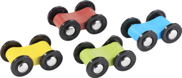 Bild 3 von IDEENWELT Holz-Kugelbahn Autos