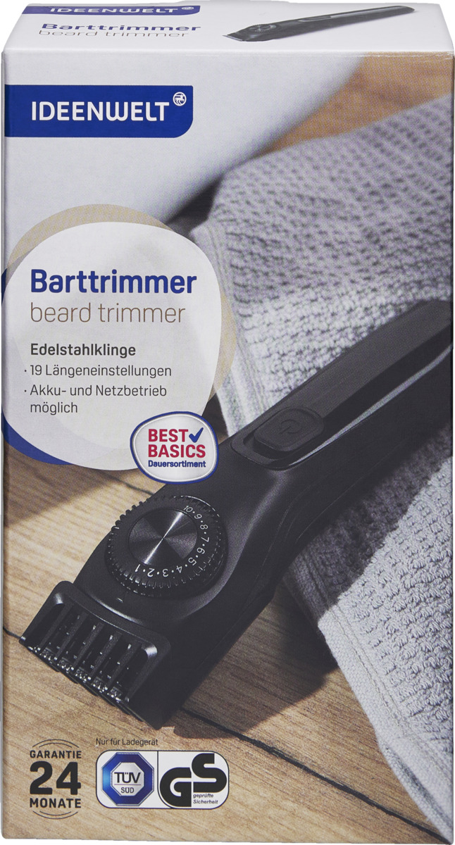 Bild 1 von IDEENWELT Best Basics Barttrimmer