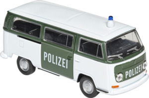 IDEENWELT Modellauto 1:24 Welly Polizeibus