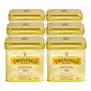 Twinings Earl Grey Tee 100 g, 6er Pack
