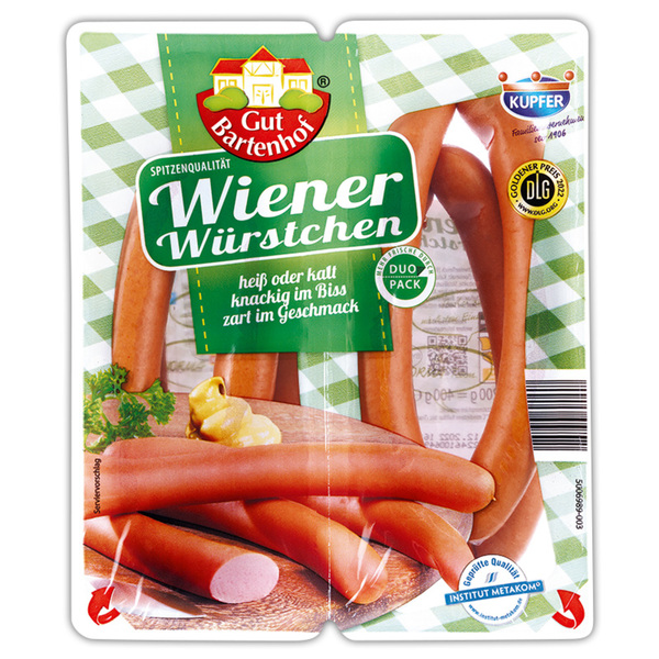 Bild 1 von Gut Bartenhof Delikatess Wiener Würstchen