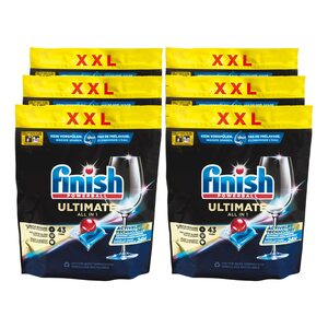 Finish Ultimate All in 1 XXL 43 Tabs, 6er Pack