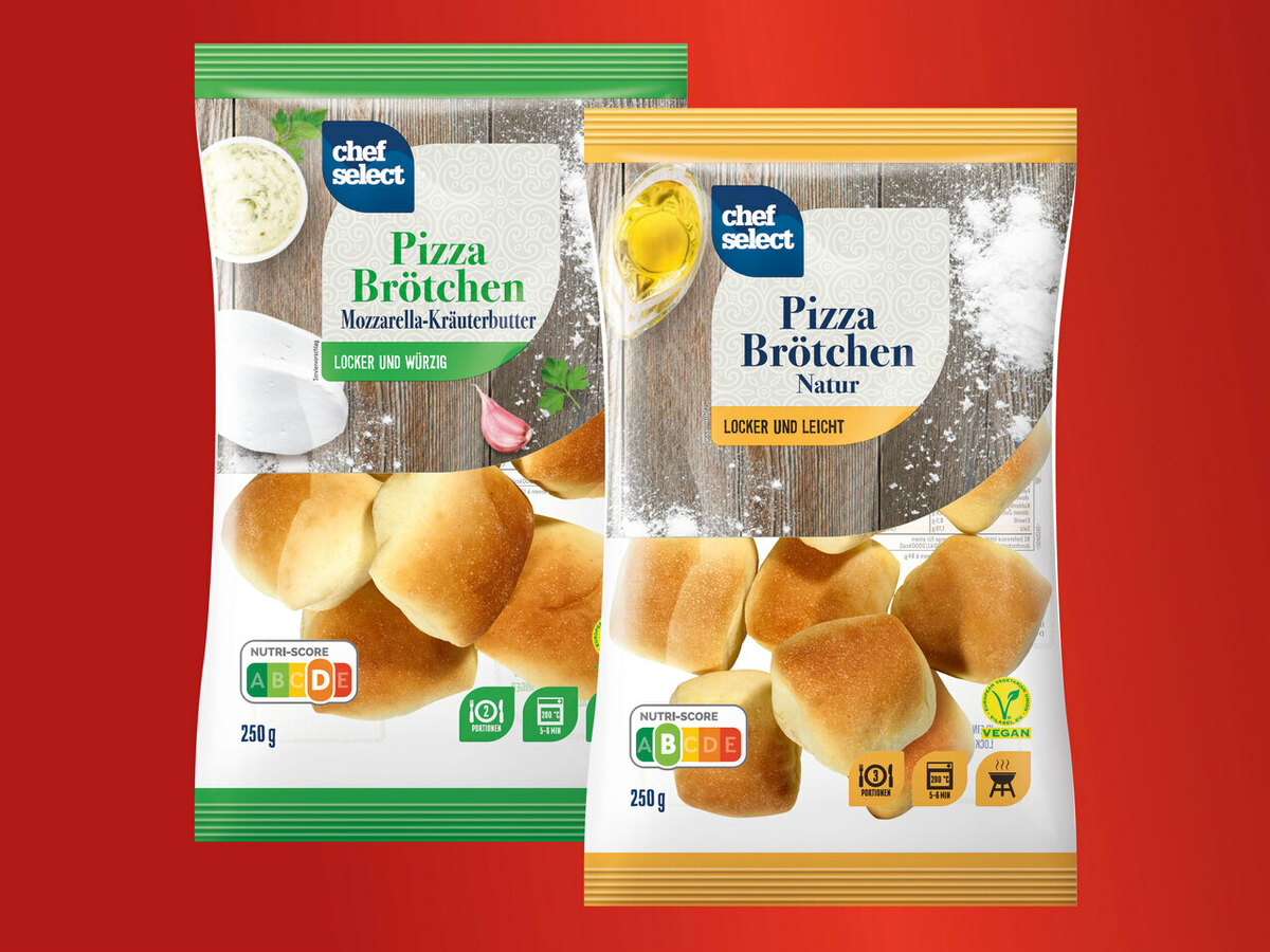 Chef Select Pizzabrötchen von Lidl ansehen!