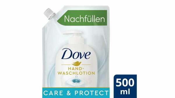 Bild 1 von Dove Pflegende Hand-Waschlotion Care & Protect Nachfüllbeutel 500 ml