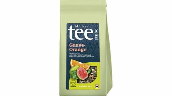 Bild 1 von Müllers Teestube Grüner Tee Lose Guave Orange