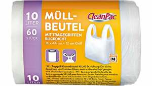 CleanPac Tragegriff-Kosmetikbeutel 10 Liter