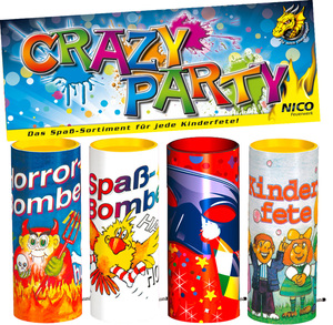 Tischbombensortiment „Crazy Party“