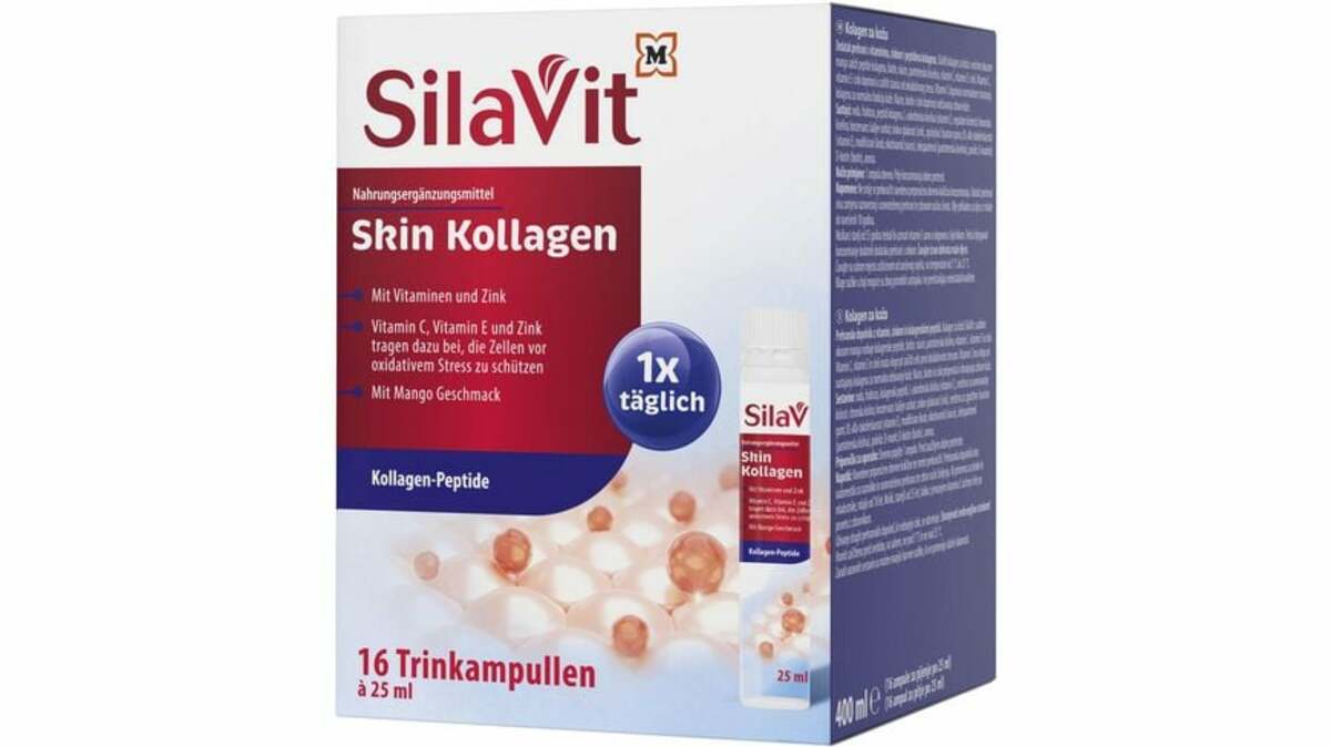 Bild 1 von SilaVit Skin Kollagen Trinkampullen