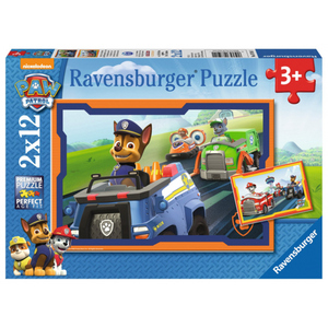 Puzzle-Box - Paw Patrol - Im Einsatz - 2x 12 Teile