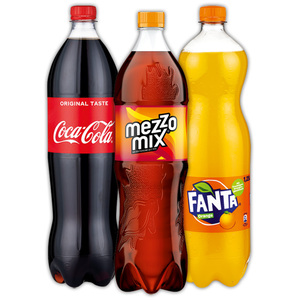 Sprite / Fanta / Coca Cola Erfrischungsgetränk