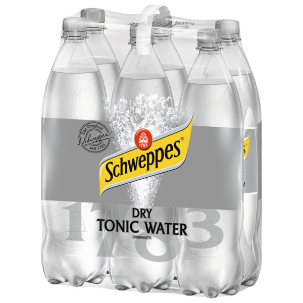 Bild 1 von Schweppes Dry Tonic Water 6x1,25l